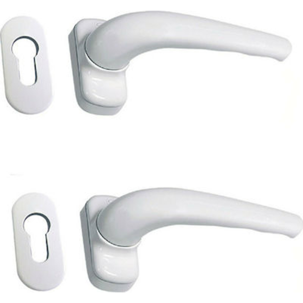 ΠΟΜΟΛΑ ΠΟΡΤΑΣ ΜΕ ΜΕΤΑΛΛΙΚΕΣ ΡΟΖΕΤΕΣ DOMUS (6310), ζεύγος