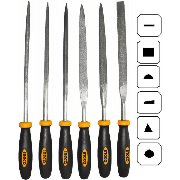 ΣΕΤ ΛΙΜΕΣ ΜΙΝΙ 6 ΤΕΜΑΧΙΩΝ INGCO (HKTF63)