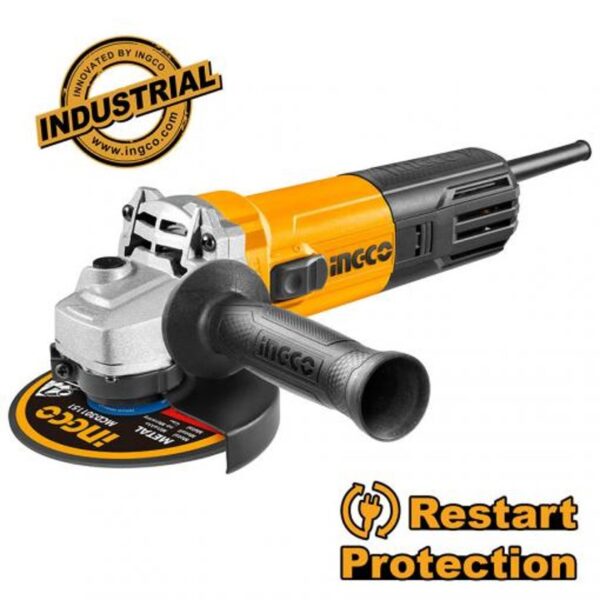 ΓΩΝΙΑΚΟΣ ΤΡΟΧΟΣ 1100W ΕΠΑΓΓΕΛΜΑΤΙΚΟΣ INGCO (AG110018E)