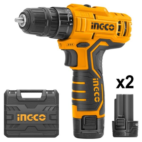 ΔΡΑΠΑΝΟΚΑΤΣΑΒΙΔΟ ΜΠΑΤΑΡΙΑΣ 12V Li-ion INGCO (CDLI1232E)