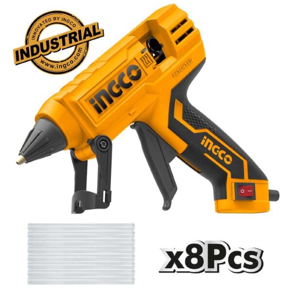 ΗΛΕΚΤΡΙΚΟ ΠΙΣΤΟΛΙ ΘΕΡΜΟΚΟΛΛΑΣ ΕΠΑΓΓΕΛΜΑΤΙΚΟ INGCO (GG308)