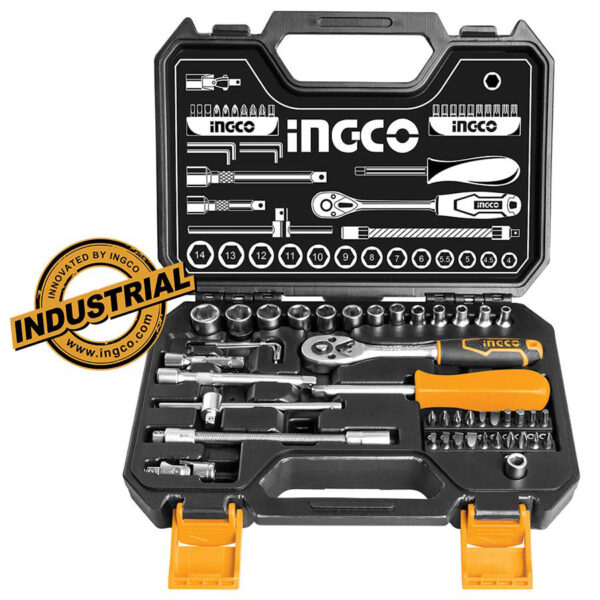 ΕΠΑΓΓΕΛΜΑΤΙΚΟ ΣΕΤ 45 ΤΕΜ ΚΑΡΥΔΑΚΙΑ 1/4'' INGCO (HKTS14451)