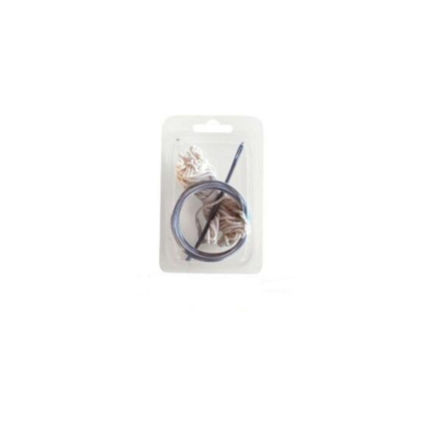 ΣΥΡΜΑ INOX ΜΕ ΣΧΟΙΝΙ ΚΑΙ ΣΑΚΟΡΑΦΑ (11113)