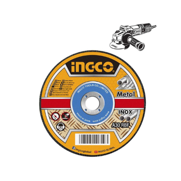 ΔΙΣΚΟΣ ΚΟΠΗΣ ΜΕΤΑΛΛΟΥ / INOX 125 x 1.2 x 22.2mm INGCO